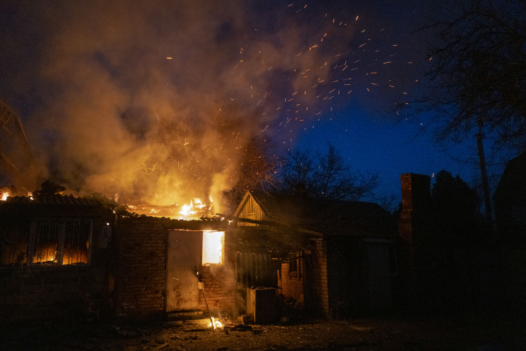 Aftermath of Russian attacks in Ukraine